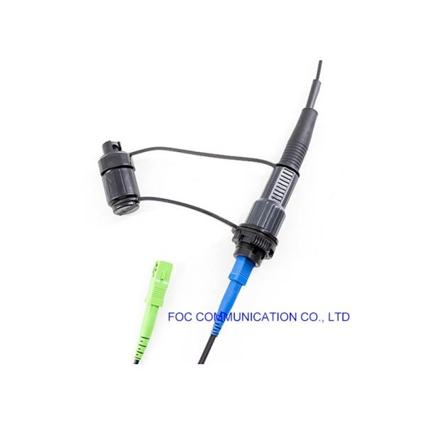 SC/ APC Fiber Optic Patch Cable IP67 Telefonica HUAWEI Mini Connector Outdoor