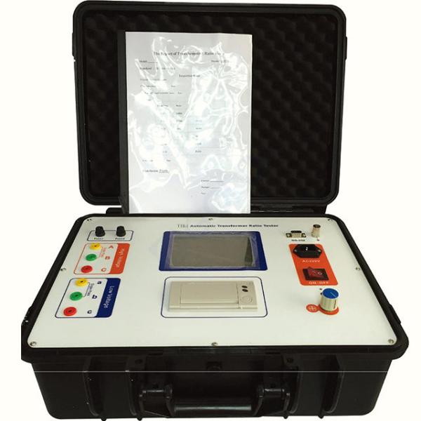 Single Electrical Test Set / Three Phase Transformer Turns Ratio Meter TTR Meter