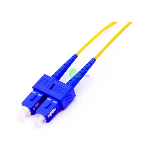 IEC Grade B SC Duplex Fiber Optic Patch Cables High Quality Zirconia Ferrules