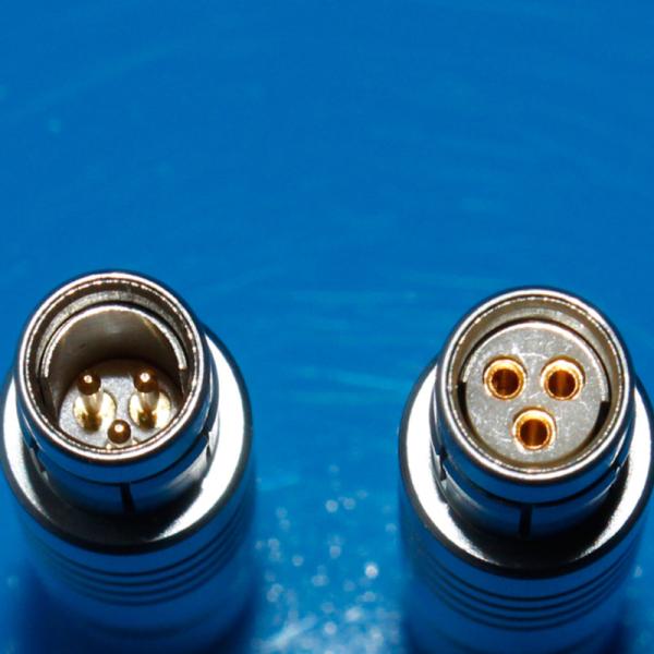 3 Pin Male Plug 102 103 104 Size Push Pull Multi Pole Connectors Fischer Compatible