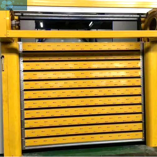 Electrical Control 1.5kw 40mm Window High Speed Spiral Door