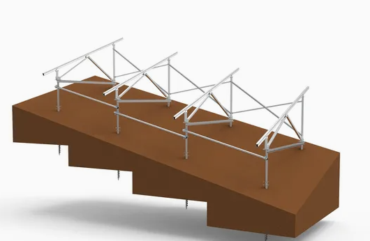 Hot Dipped Galvanized Ground Screw Pile for Solar Ground Mounting System