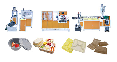 disposable ps foam take away food container making machine