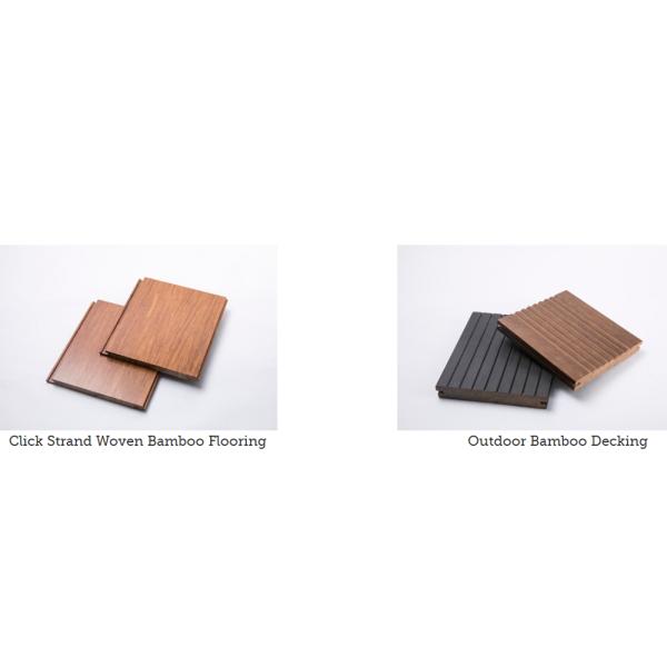 Environmentally Friendly and Durable Stained Bamboo Flooring with SGS Certification