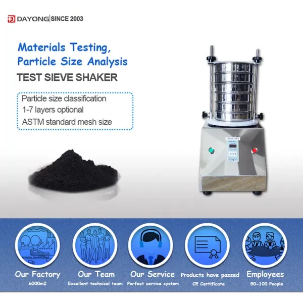 Materials Grading Lab Test Sieve Analysis Equipment Small Sieve Shaker