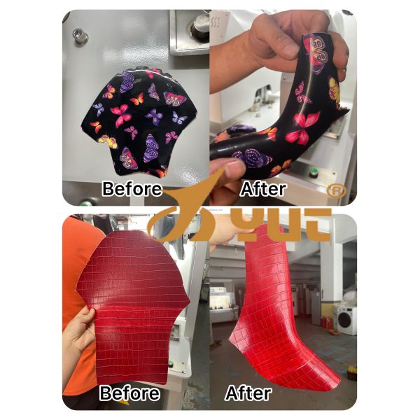 Single Cold and Single Hot Vamp 3D Boot Upper Automatic Shaping Machine 450kg for Manufacturing Plant Efficiency Boost