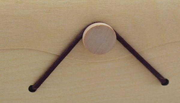 Balsa Small Wooden Craft Boxes , Bark Veneer Macarons Gift Packaging Box