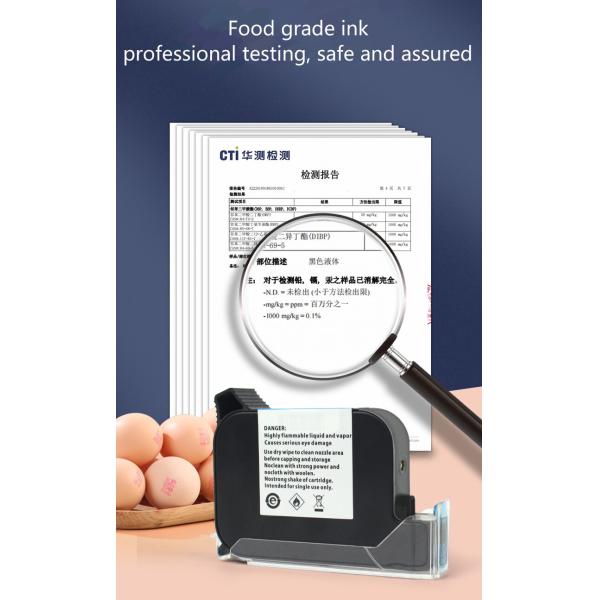 Ink Type Eco Solvent Ink Industry Smart Automatic Egg Date Stamp Printing Machine