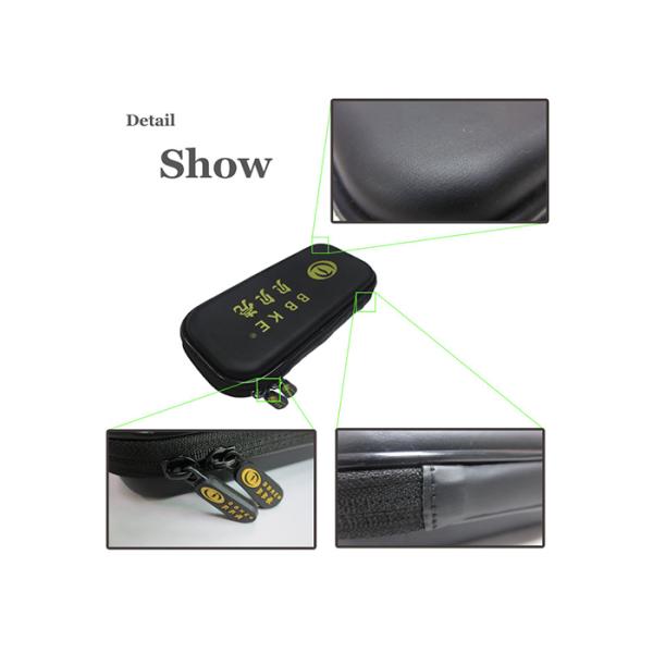 Smooth PU Fabric EVA Pencil Case with Screen Printing , Stylish Pencil Case