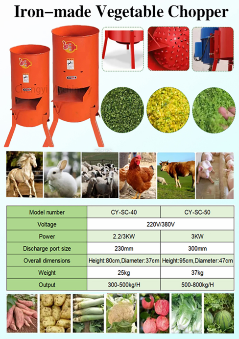 Vegetable Chopping Machine Cutter Powerful Efficient Agricultural Processing Equipment