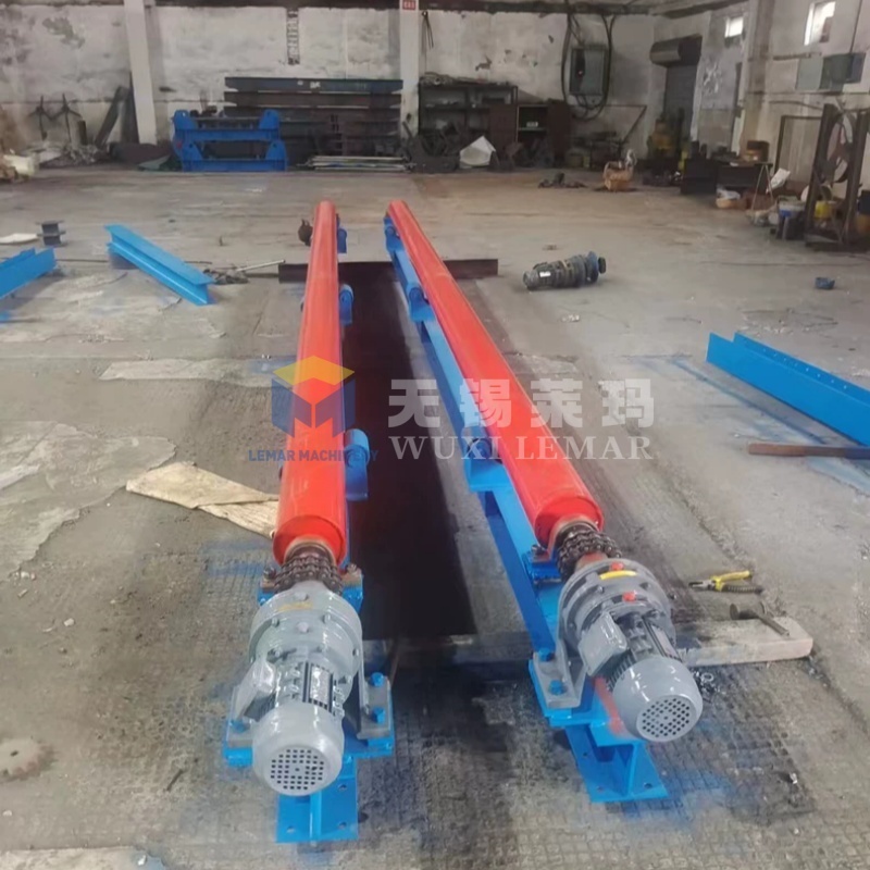 Long Axis Welding Turning Rolls For 12m Workpiece | Multi‑support Roller Welding Rotator
