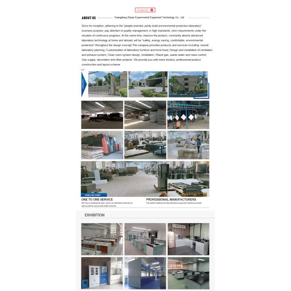 Testing Function Wall-Mounted Laboratory Bench Easy Installation