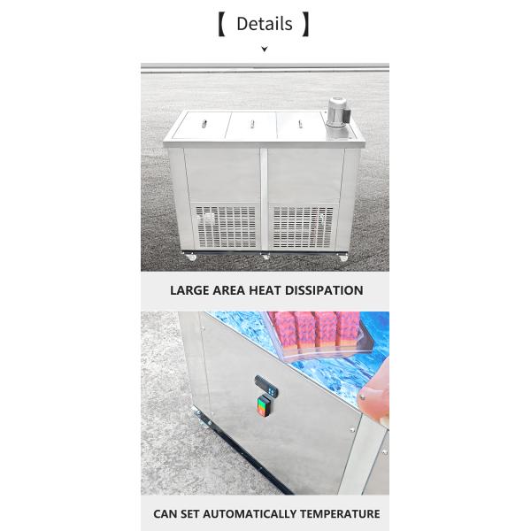 High Quality Stainless Steel Commercial Popsicle Making Machine With Mould for Sales