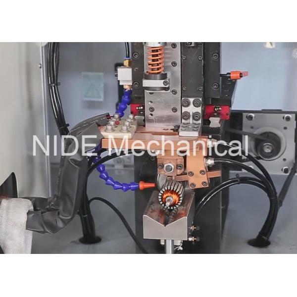 High flexiblity Commutator Fusing Machine With Walking Beam System , PLC Control