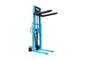 Quality Electric Walkie Manual Pallet Stacker Load 1 ton 1.6meter Hight for sale