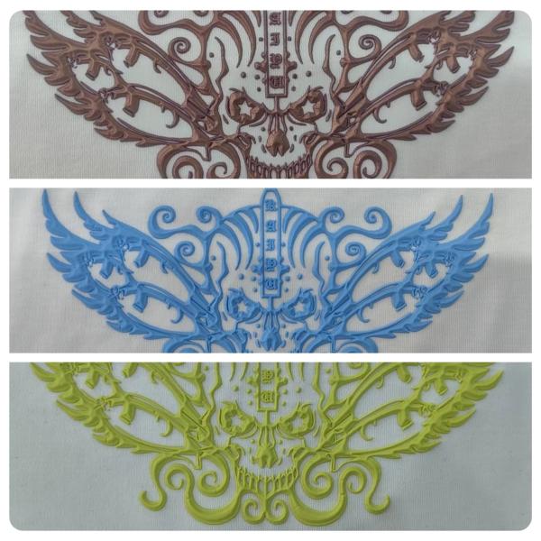 Linen Spandex 3D Fabric Embossing Machine Press For Garments