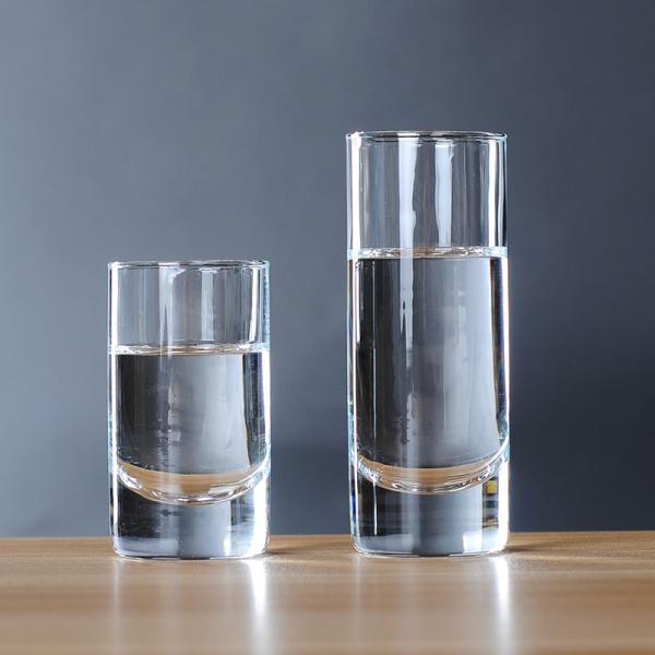 2oz Machine Made Straight Sided Colored Shot Glasses