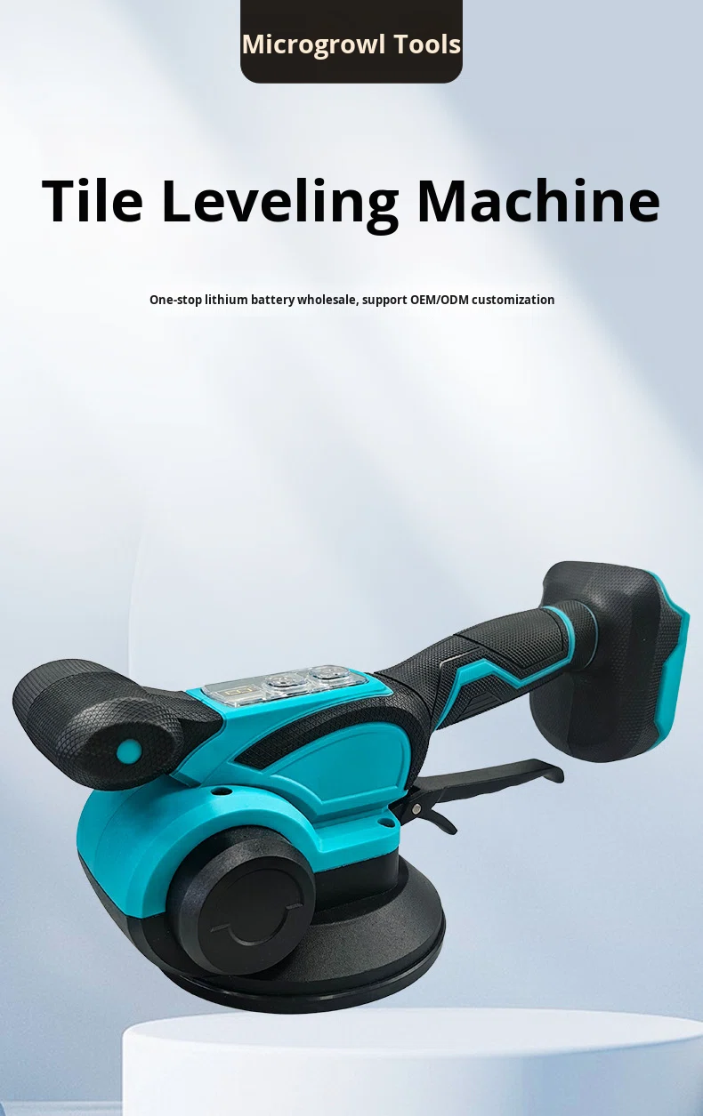 Industrial Electric Vibrator Paving Tool for Tile Leveling Installation Efficient Laying