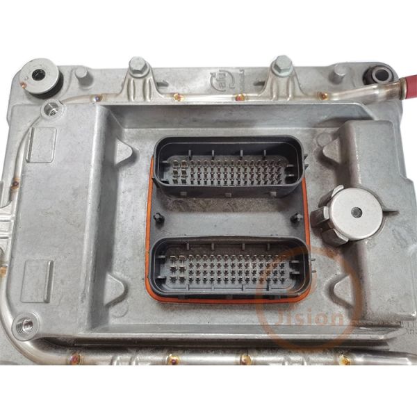 Excavator VOE21900553 ECM Engine Control Module - Front View