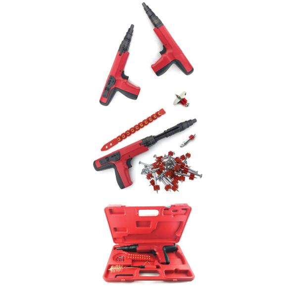 Versatile Adjustable Powder Actuated Tool for Furniture and Building Construction