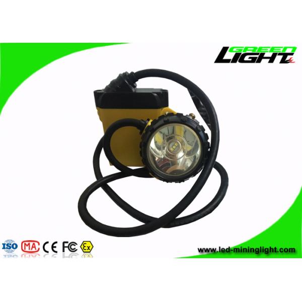 High Intensity Rechargeable LED Headlamp With Electrical Short Circuit Protection