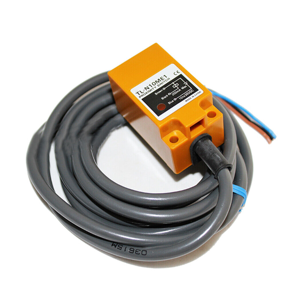 Proximity Sensor Omron 10-30VDC 10-30VDC Flat Inductive Proximity Sensor 3mm Sensing Wire PNP