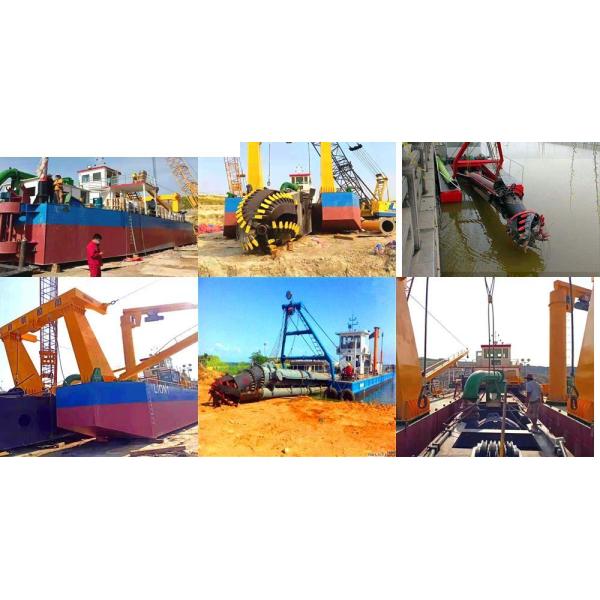 River Sand Cutter Suction Dredger with Underwater Mud Pump