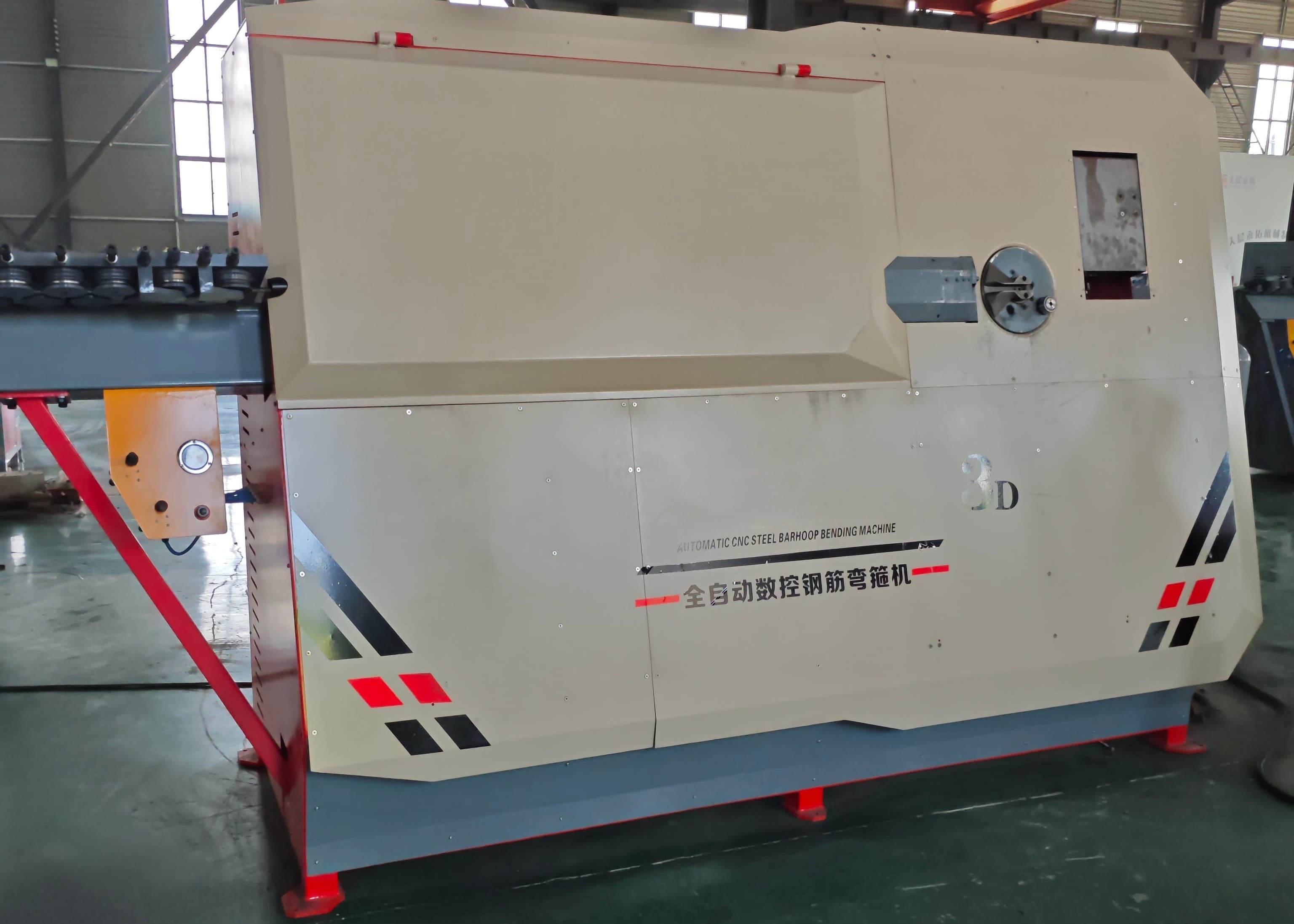 Flat-Bar Clamping Band Machine With Intuitive CNC Interface And Versatile Control Functions