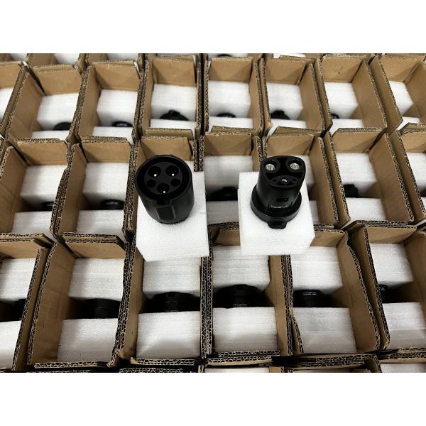Convenient Portable Type 2 to Israel Type H Socket EV Plug Convertor Connector Adapter for 2019- Tesla Electric Models