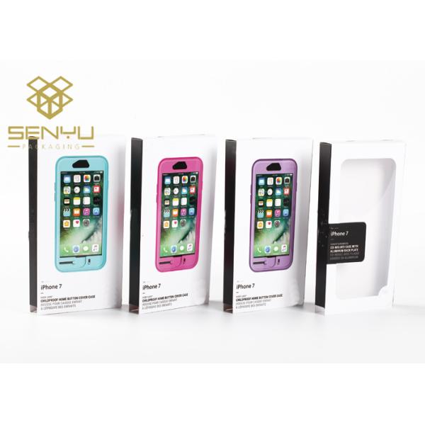 CMYK Prinitng Mobile Cover Packaging Box Information Blister Package