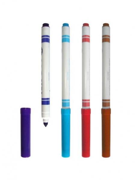 Buy Promotional Colored Washable Ink Fabric Medium Textile felt tip marker pen at wholesale prices