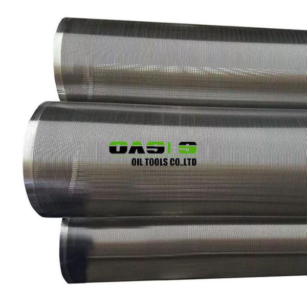 Long-Lasting Water Purification SS304 Wire Wrapped Screen For Durability