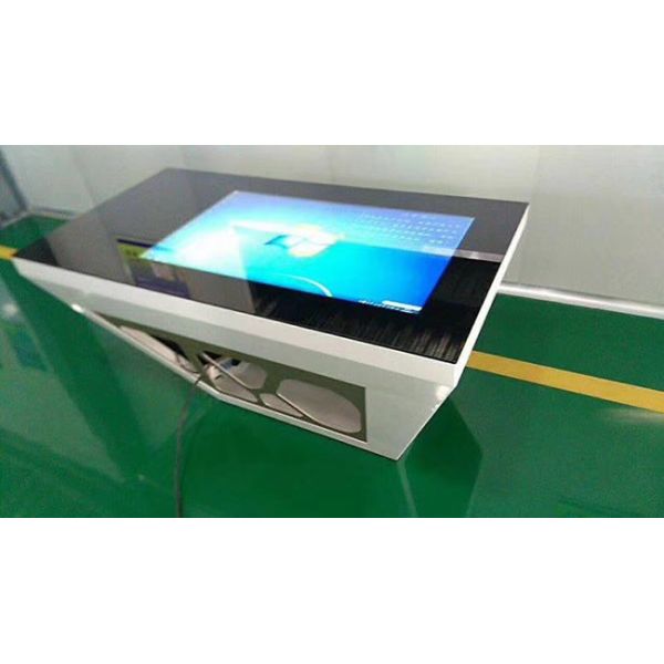 43 inch indoor waterproof restaurant self service ordering smart touch screen coffee table kiosk interactive tables