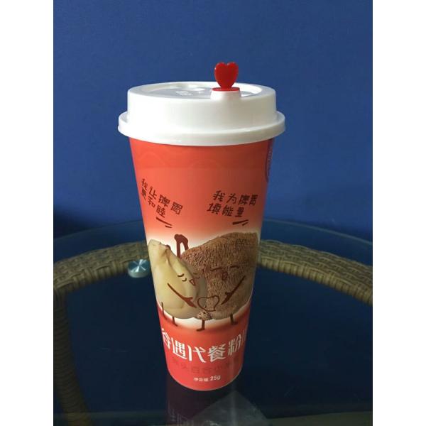 Performance PP 3D Lenticular Cup , Straw Novelty Drinking Cups OEM