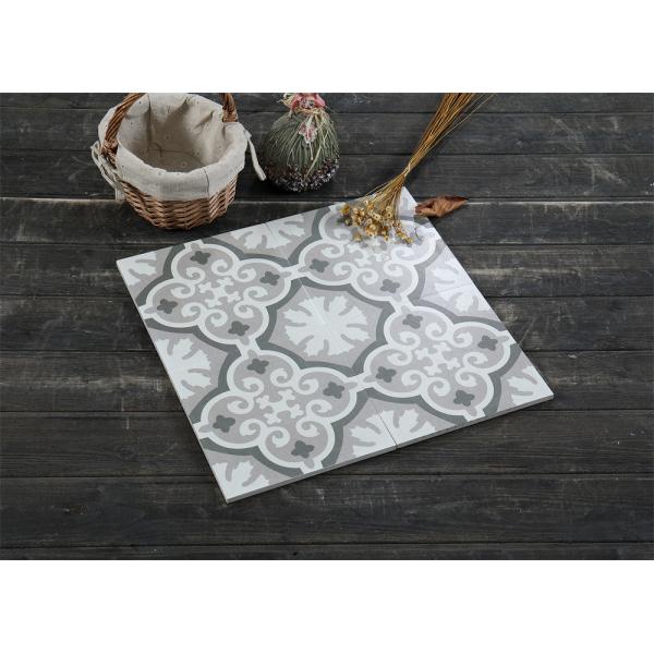 Gray 20x20cm Ceramic Rustic Tile for Indoor Floor