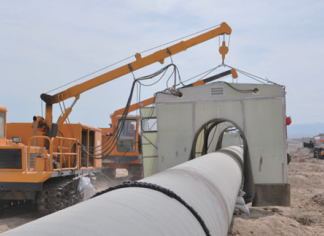 Onshore Offshore Pipeline Construction Using Pipe Welding Tent For Wind Proof