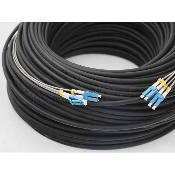 FTTA Outdoor Waterproof IP67 LC LC Fiber Patch Cord