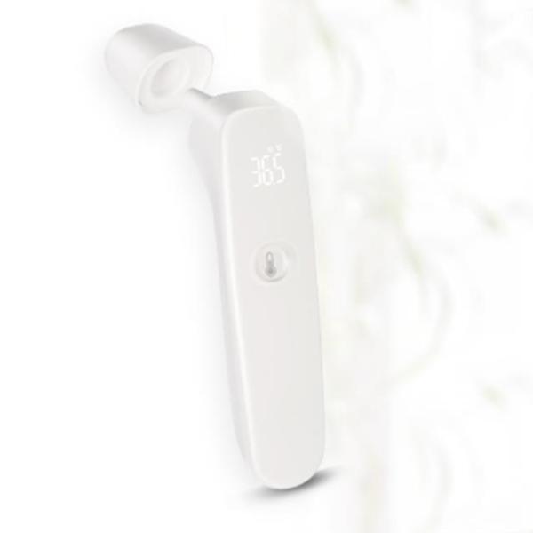 High Precision Temperature Thermometer Gun Type White Color Customized Logo