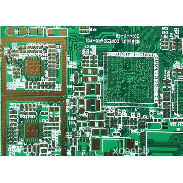Green 7*4cm 3d Printer Multilayer Pcb 1.5oz Inner 2oz Outer Iso9001