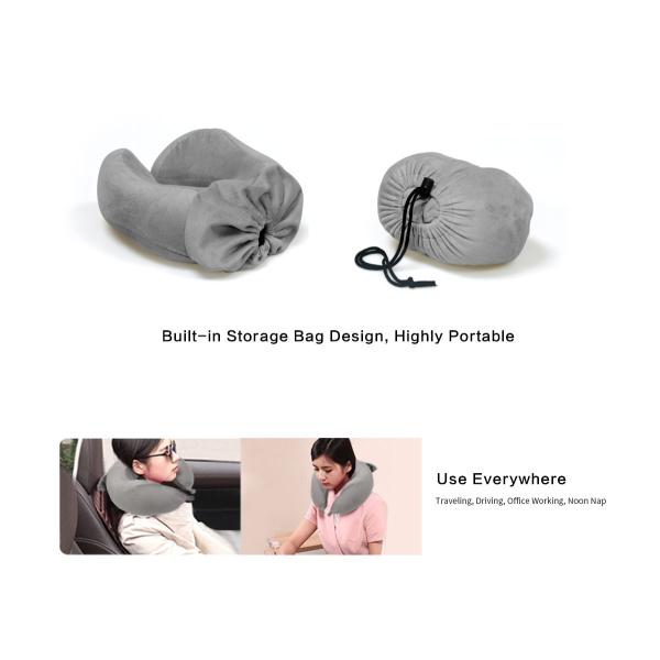U Shape Memory Foam Pillows / U shape Neck Memory Foam with Carry bag