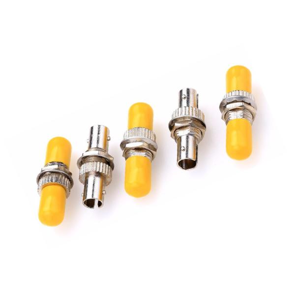 Simplex Multimode Metal Fiber Optic Coupler St Upc To St Upc Without Flange
