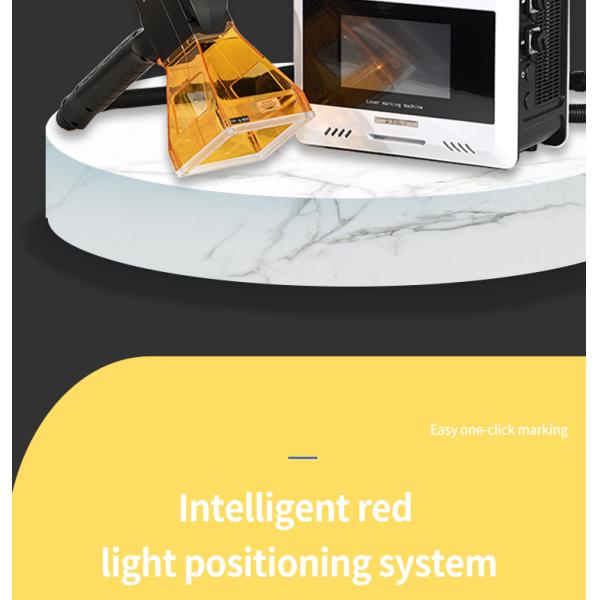 828LB 20w 30w Fiber Laser Marking Machine for All Materials Supported by BMP Format