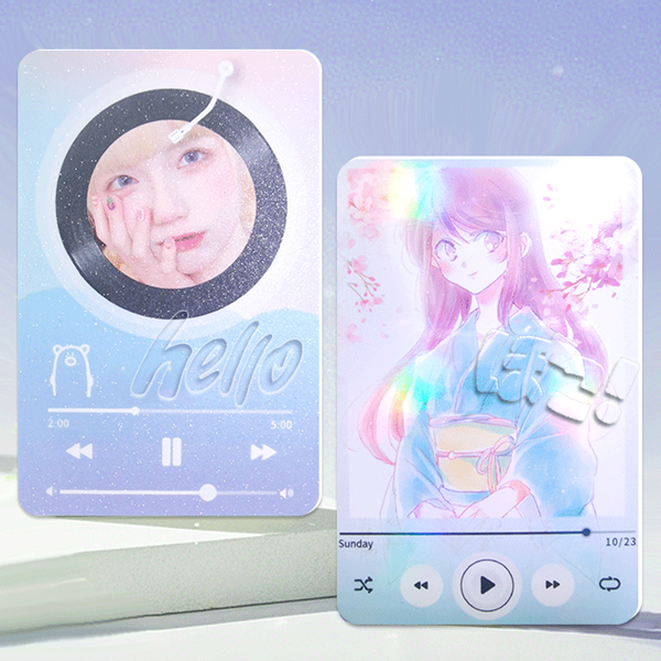 Custom NFC Music Player Mini Cards With Embedded Contactless Chip