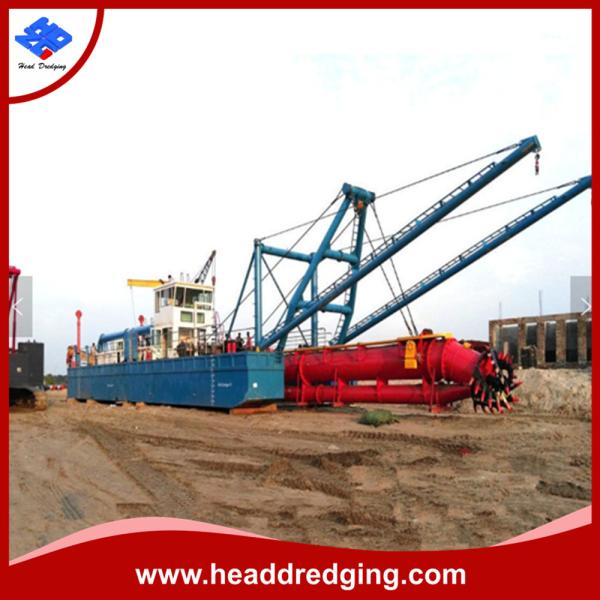 12m Dredging Depth Cutter Suction Dredger 12 Inch For Gold Mining