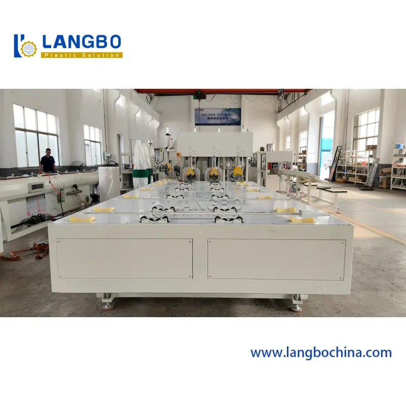 Plastic Pipe Belling Machine Online Socket Forming For Extrusion Line Integration