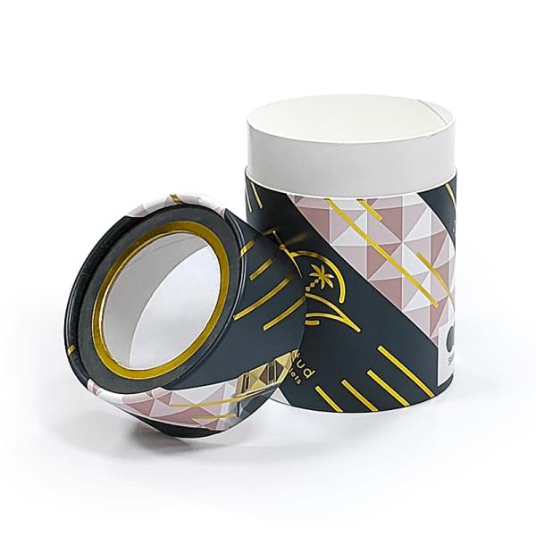 Custom Mailing Paper Tube Boxes Packaging For Candle