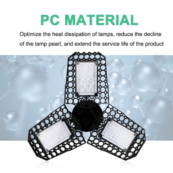 Foldable E27 E26 8000lm LED Grow Light For Seedlings Flower Hydroponic