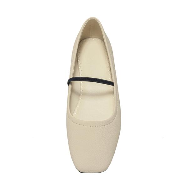 Leather Upper Material Comfy Walking Sandals With Square Toe Shape