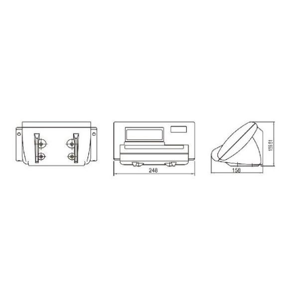 XK3190-A1+P Electronic Weighing Indicator With Printer Price Computing Indicator