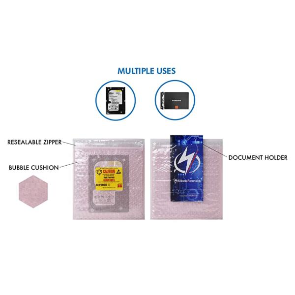 Slider Zipper Biodegradable Bubble Out Pouch Envelopes Protective Wrap Bags For Mail & Storage Bubble Mailers